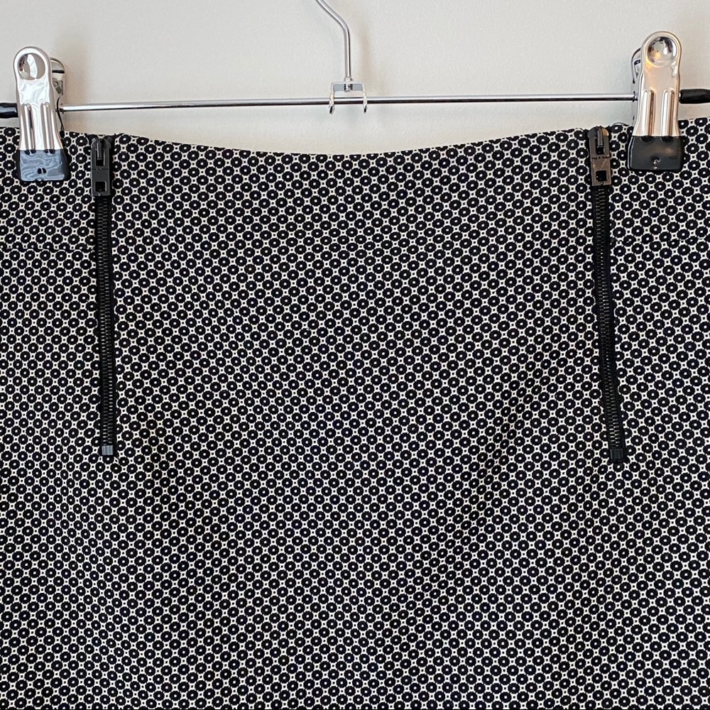 Rag And Bone Black And White Patterned Skirt - image 3